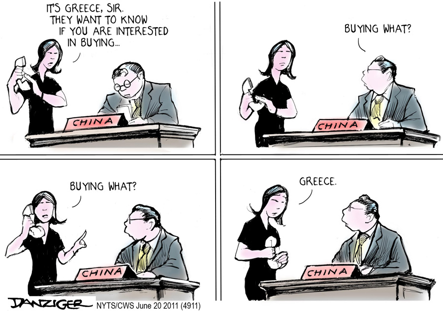 China buys Greece